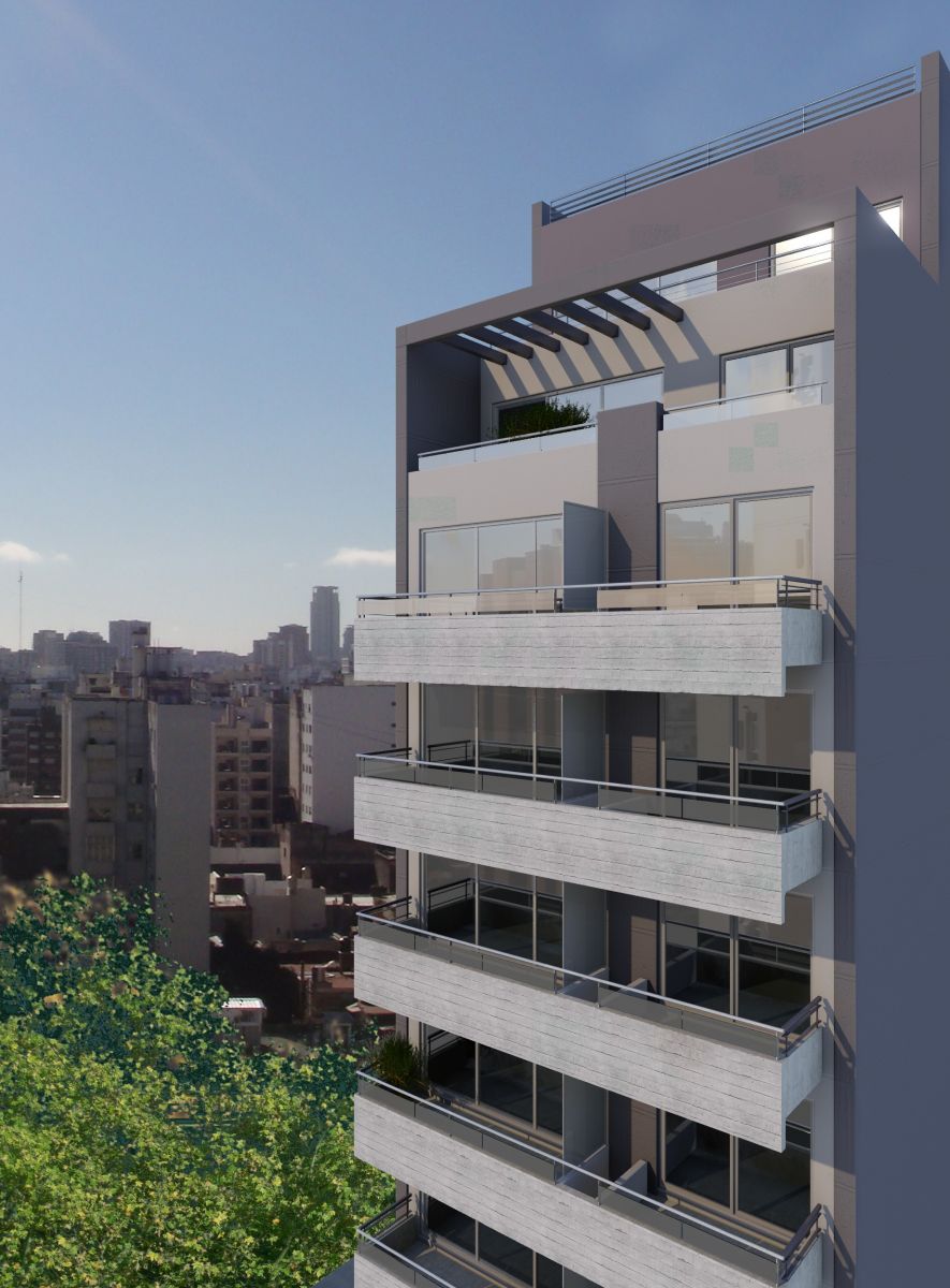 Fachada del edificio sito en Medrano 475